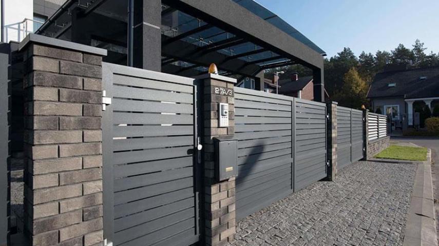 въездные ворота в Новороссийске